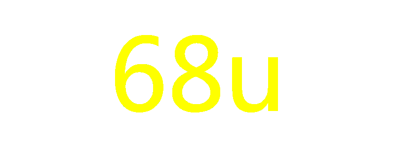 68u